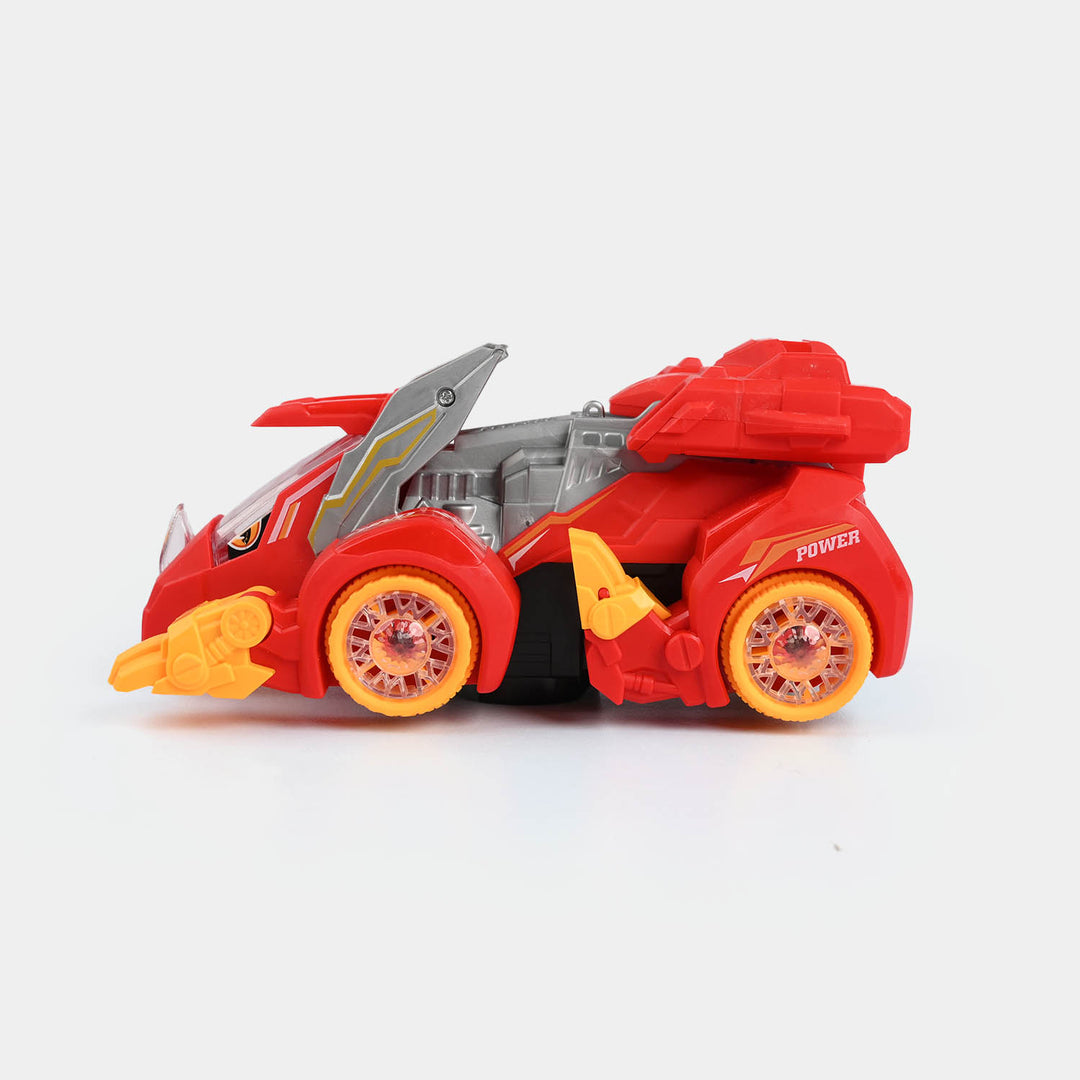 Machinery Dinosaur Deformation Toy with Light & Sound