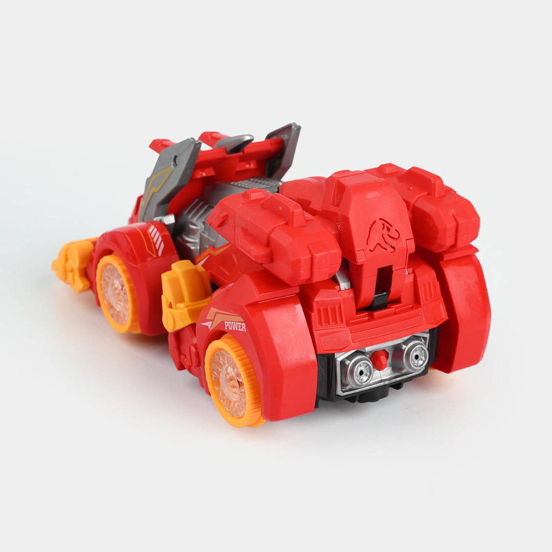 Machinery Dinosaur Deformation Toy with Light & Sound