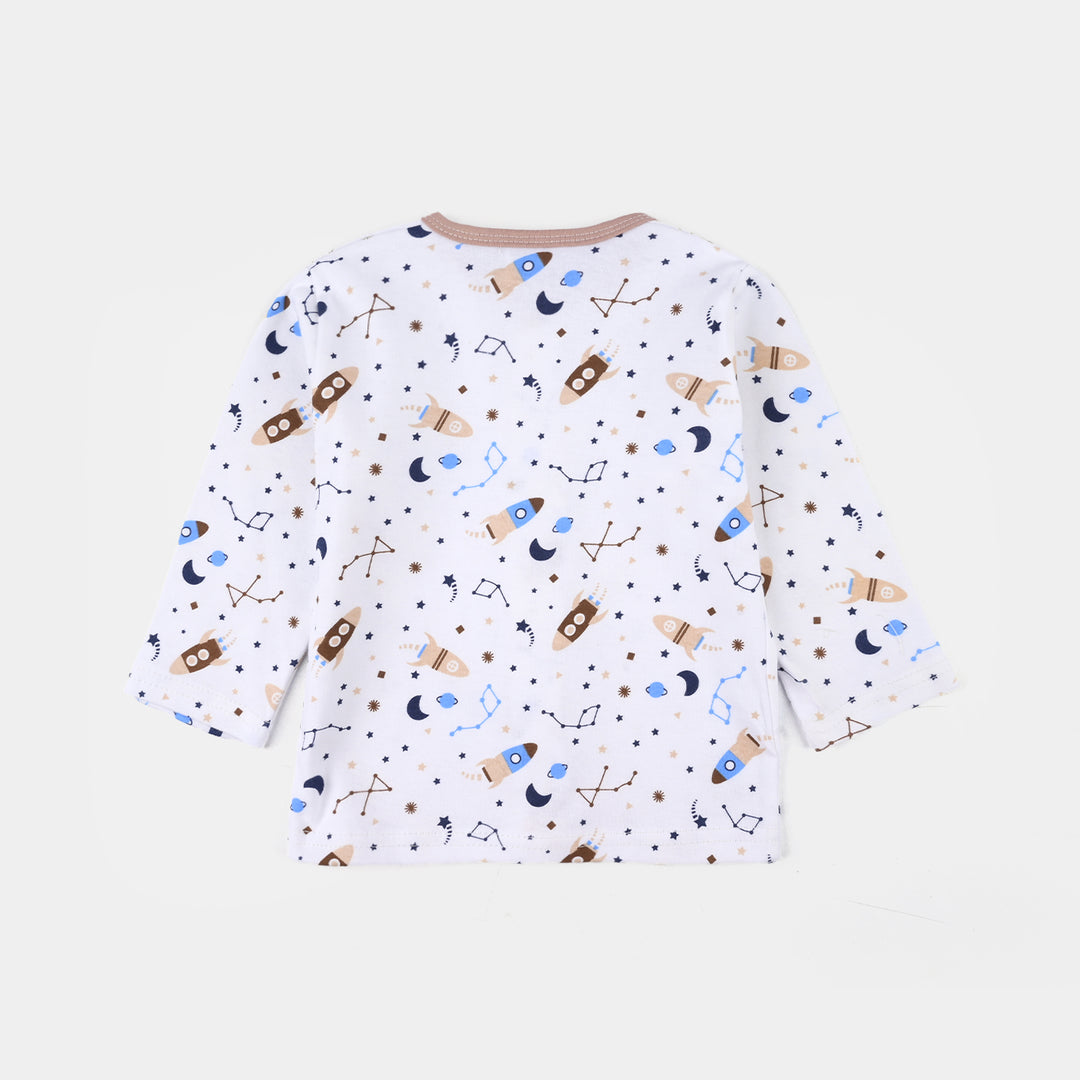 Infant Boys Cotton Jersey Night Suit