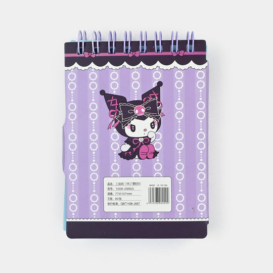 Cute Adorable Design A6 Mini Spiral Diary / Notebook