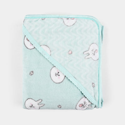 Baby Hooded Wrapping Sheet Rabbit