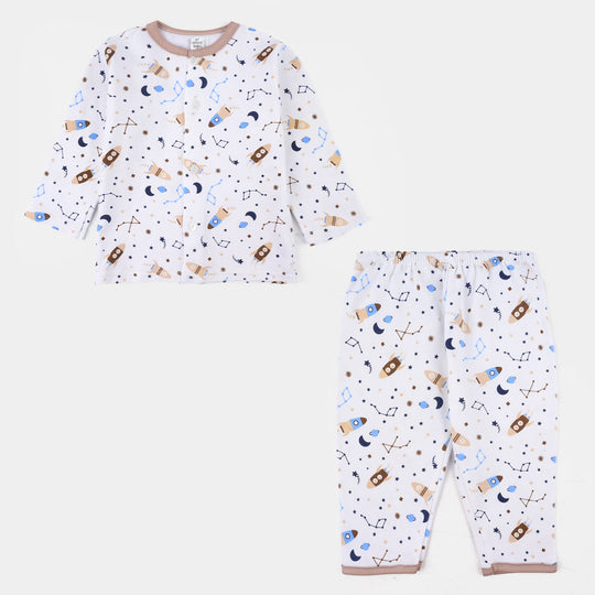 Infant Boys Cotton Jersey Night Suit