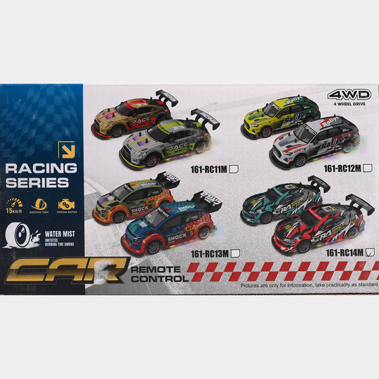 Remote Control Racing Car with Lights & Spray Function