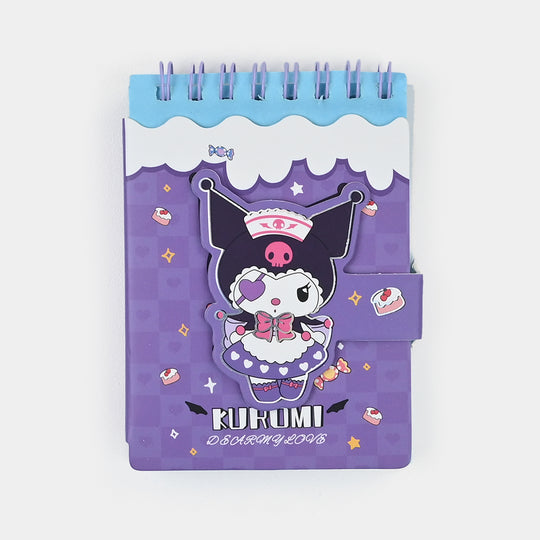 Cute Adorable Design A6 Mini Spiral Diary / Notebook