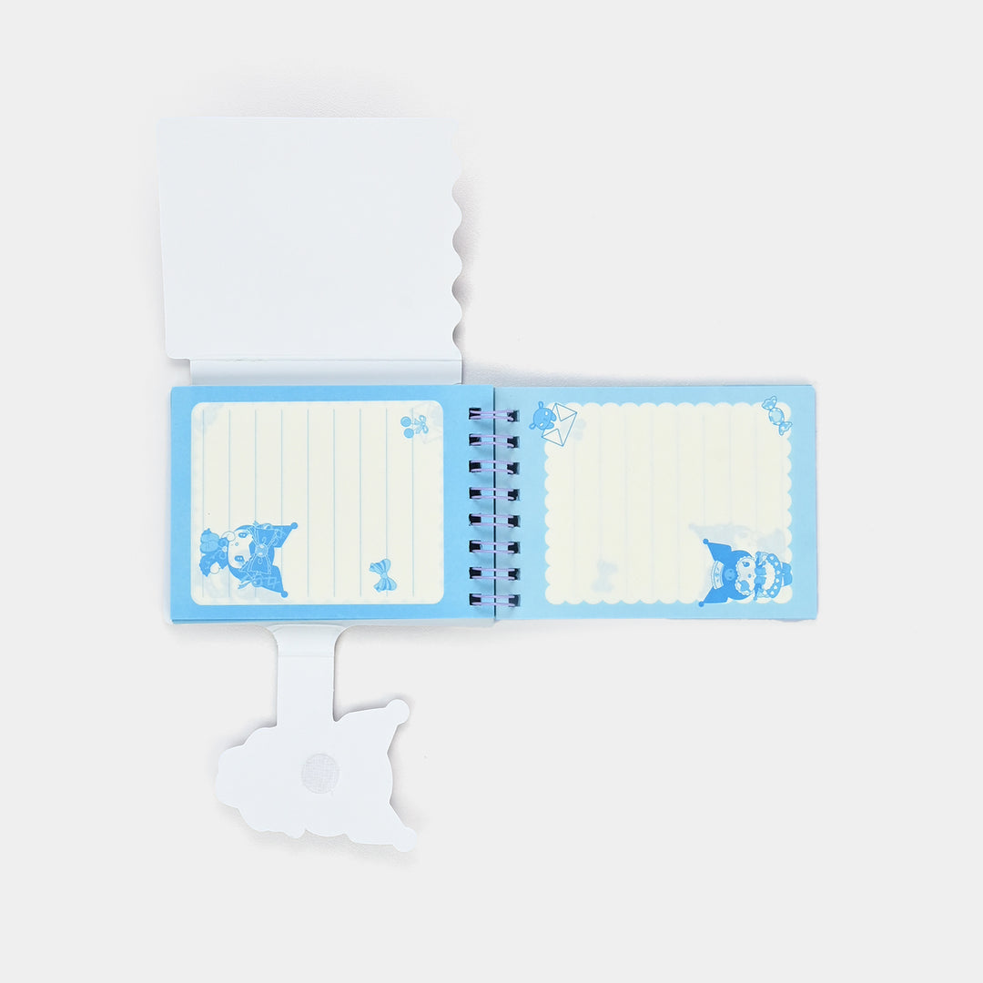 Cute Adorable Design A6 Mini Spiral Diary / Notebook