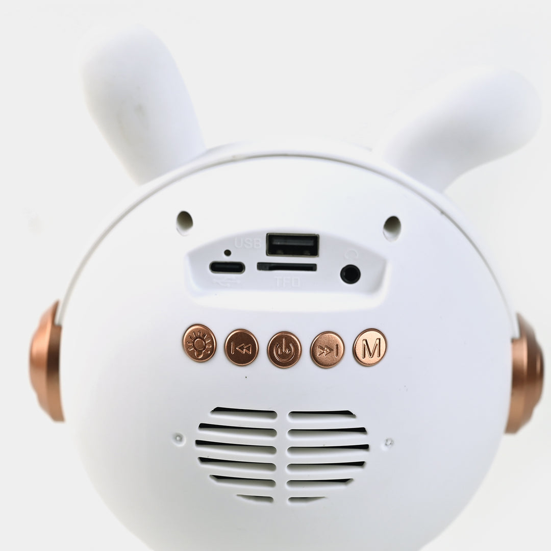 Wireless Karaoke Speaker | Portable Bluetooth Speaker with LED Lights & Microphone