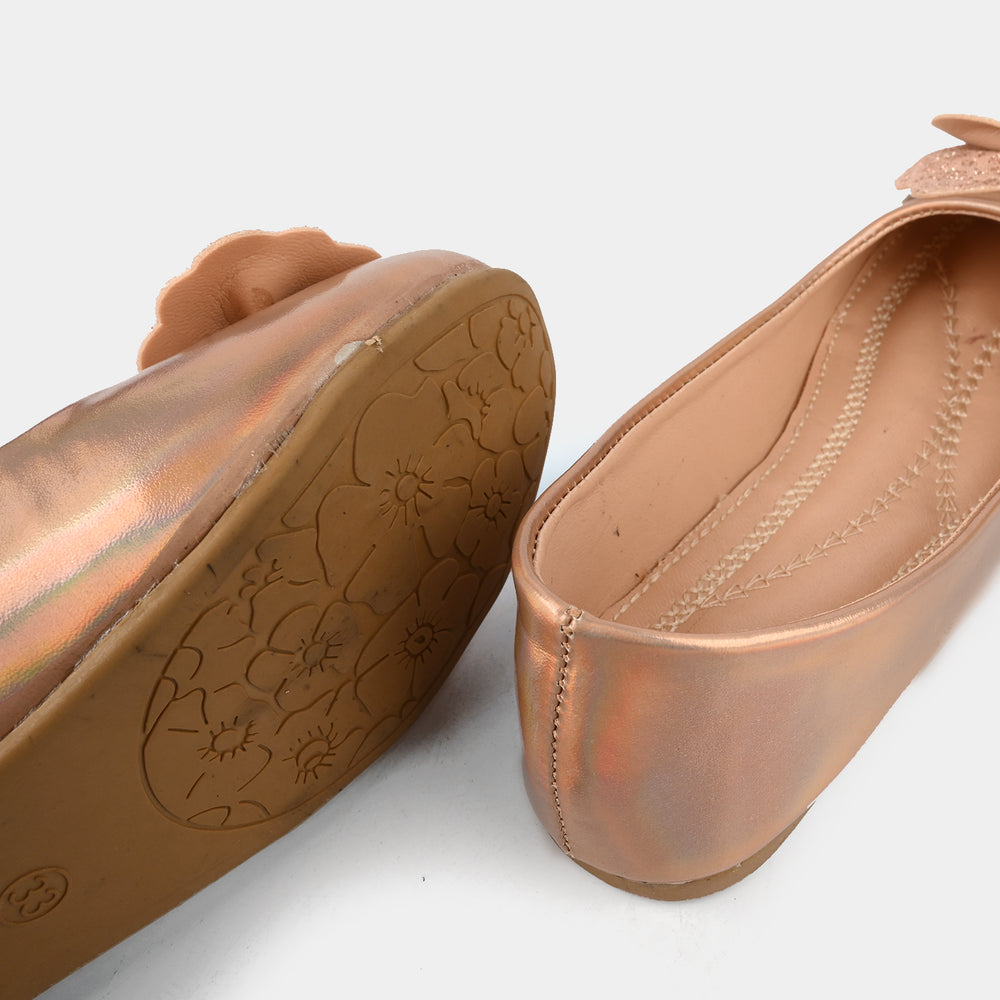 Girls Pumps MH-2221-CHAMPAGNE