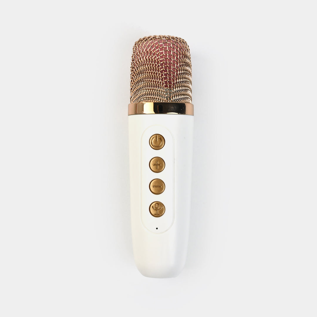 Wireless Karaoke Speaker | Portable Bluetooth Speaker with LED Lights & Microphone