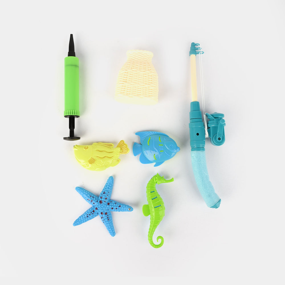 Inflatable Pool Fishing Kit For Kids