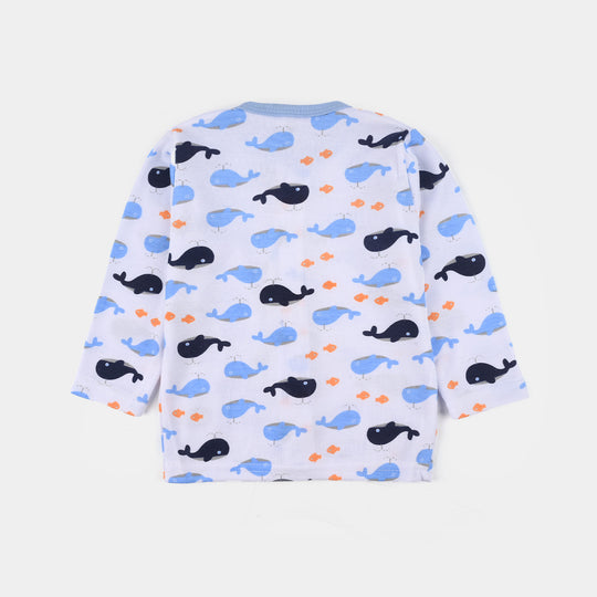 Infant Boys Cotton Jersey Night Suit