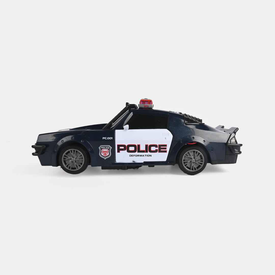 Police Car With Light & Music