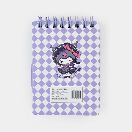 Cute Adorable Design A6 Mini Spiral Diary / Notebook