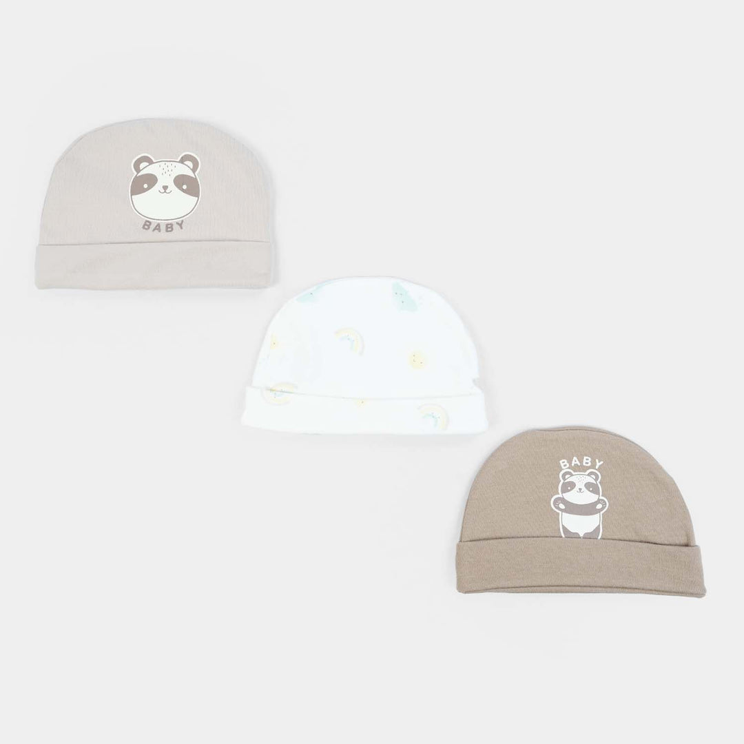 Pack OF 3 Baby Cap/Hat Set