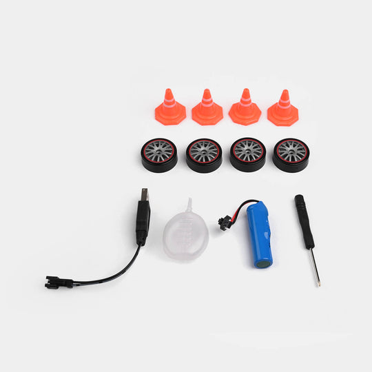 Remote Control Racing Car with Lights & Spray Function