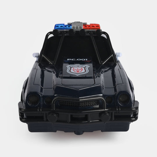 Police Car With Light & Music
