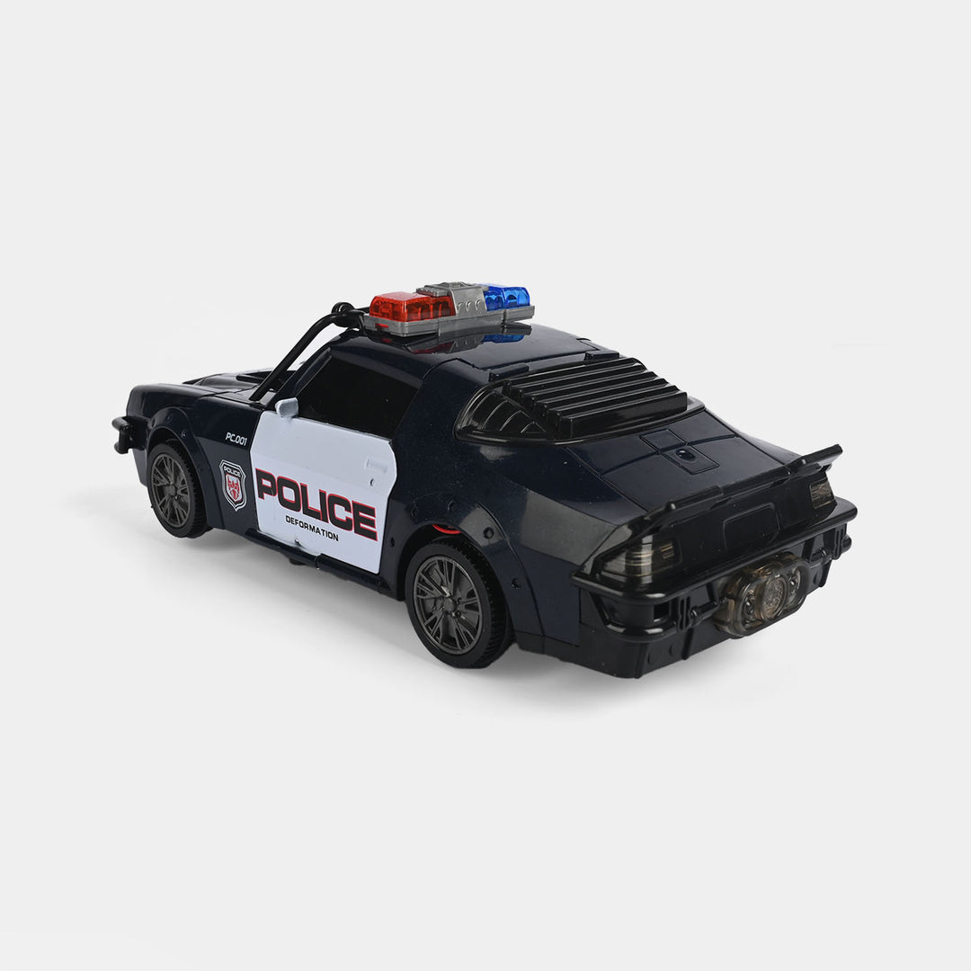 Police Car With Light & Music