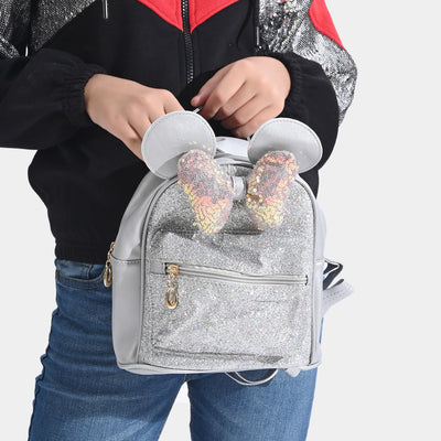 Fancy Backpack Cute | SILVER