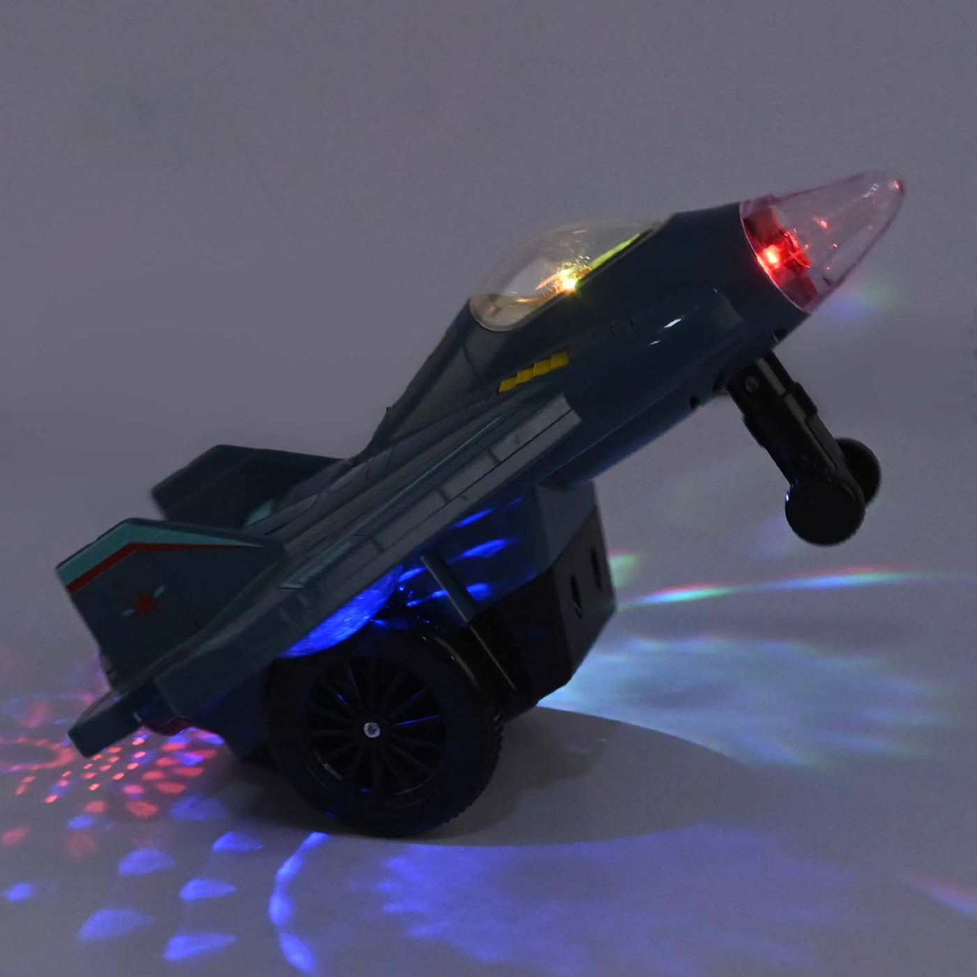 Aerobatic Spin Combat Aircraft With Light & Music For Kids