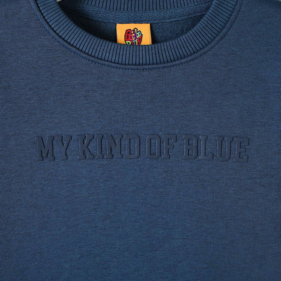 Boys Fleece SweatShirt My Kind Of Blue