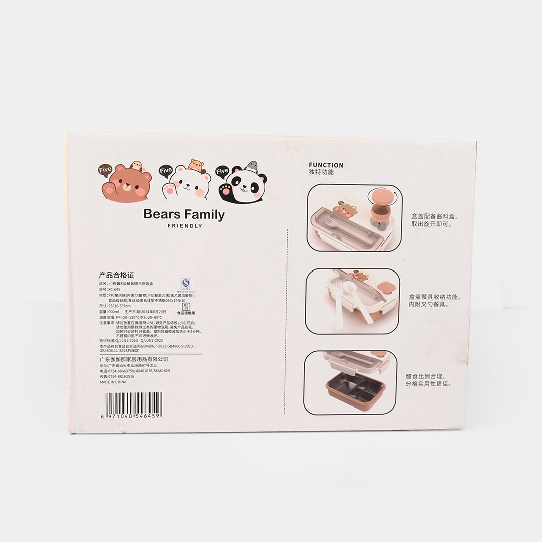 Kids Plastic Lunch Box For Kids | 900ml