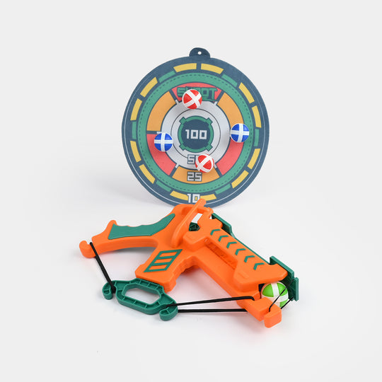 Crossbow Shooting Stick Ball Target Game Set