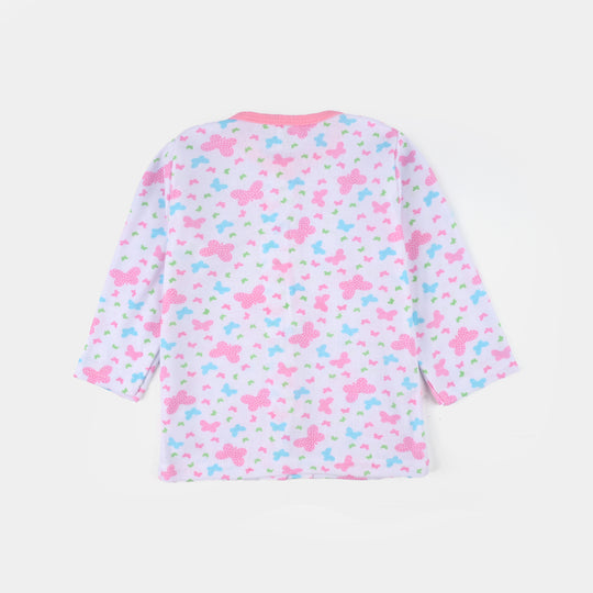 Infant Girls Cotton Jersey Night Suit