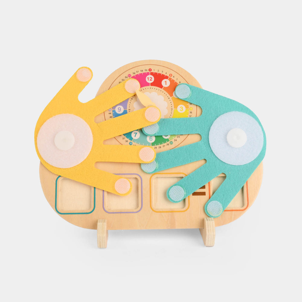 Educational Wooden Clock Toy