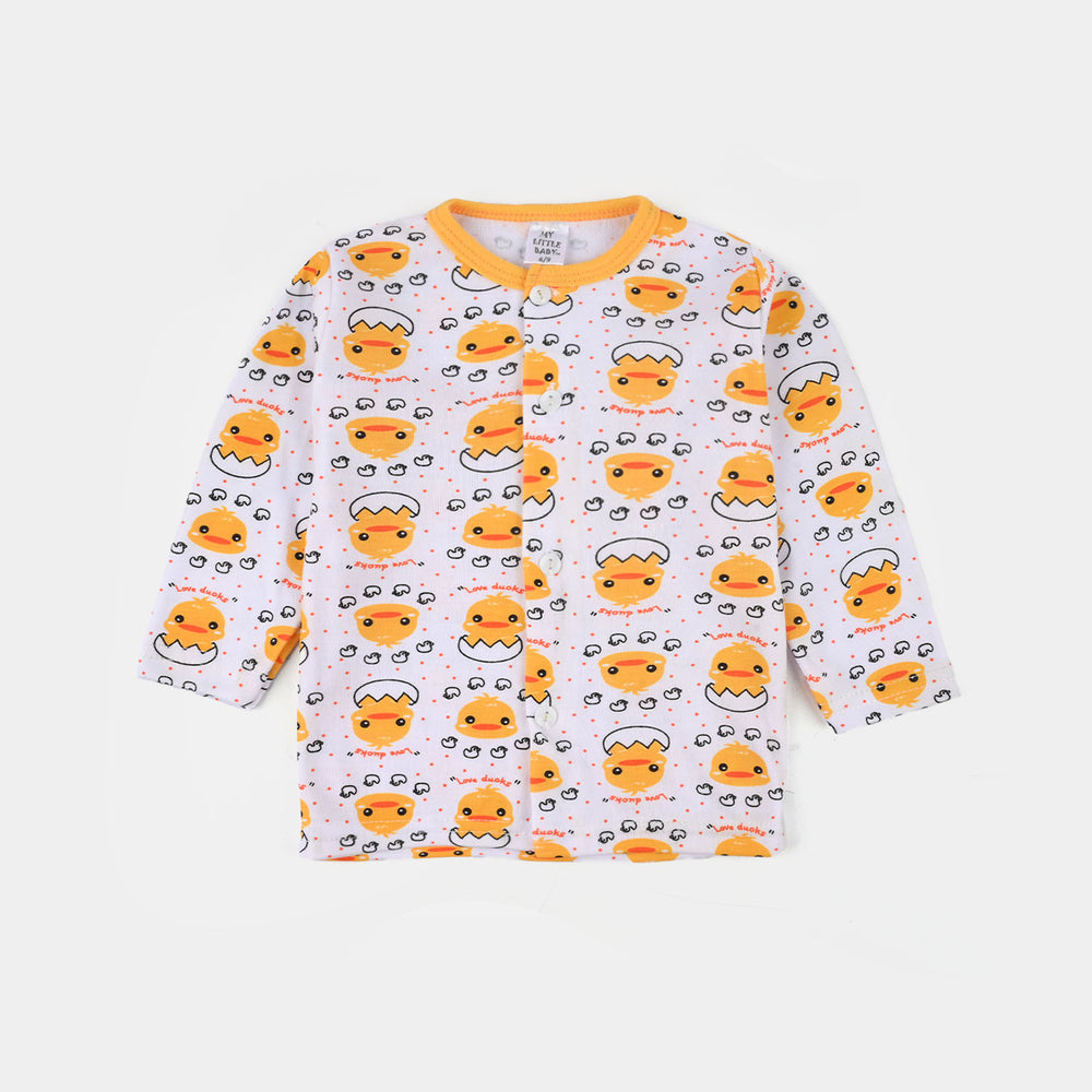 Infant Girls Cotton Jersey Night Suit