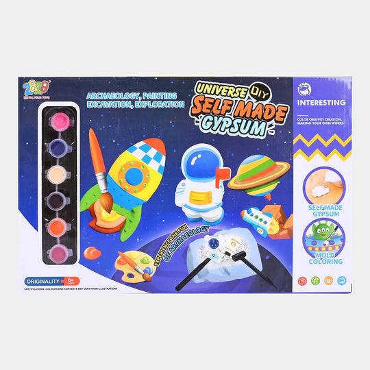 Universe Gypsum & Painting Kit For Kids