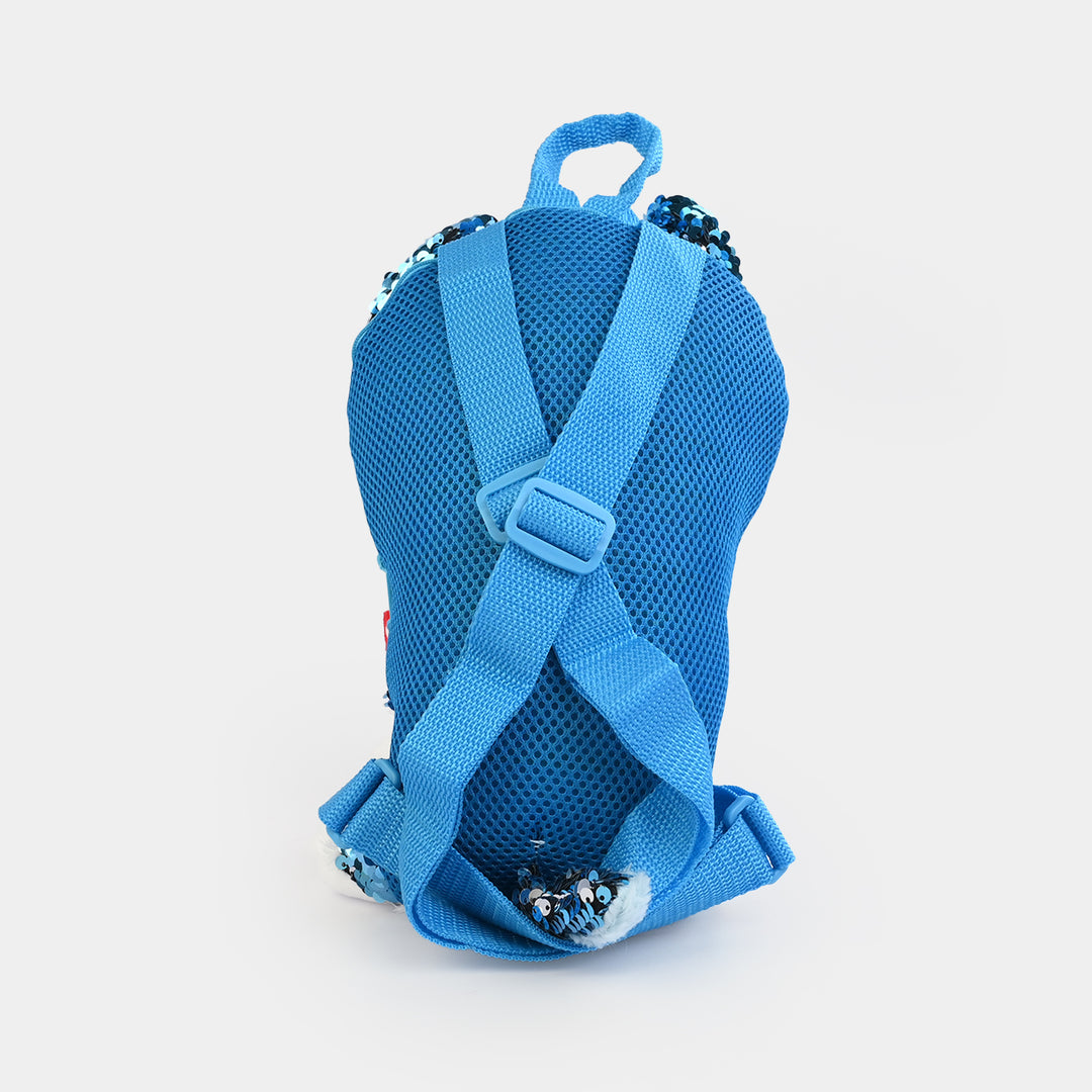 Rainbow Sequin Plush Backpack