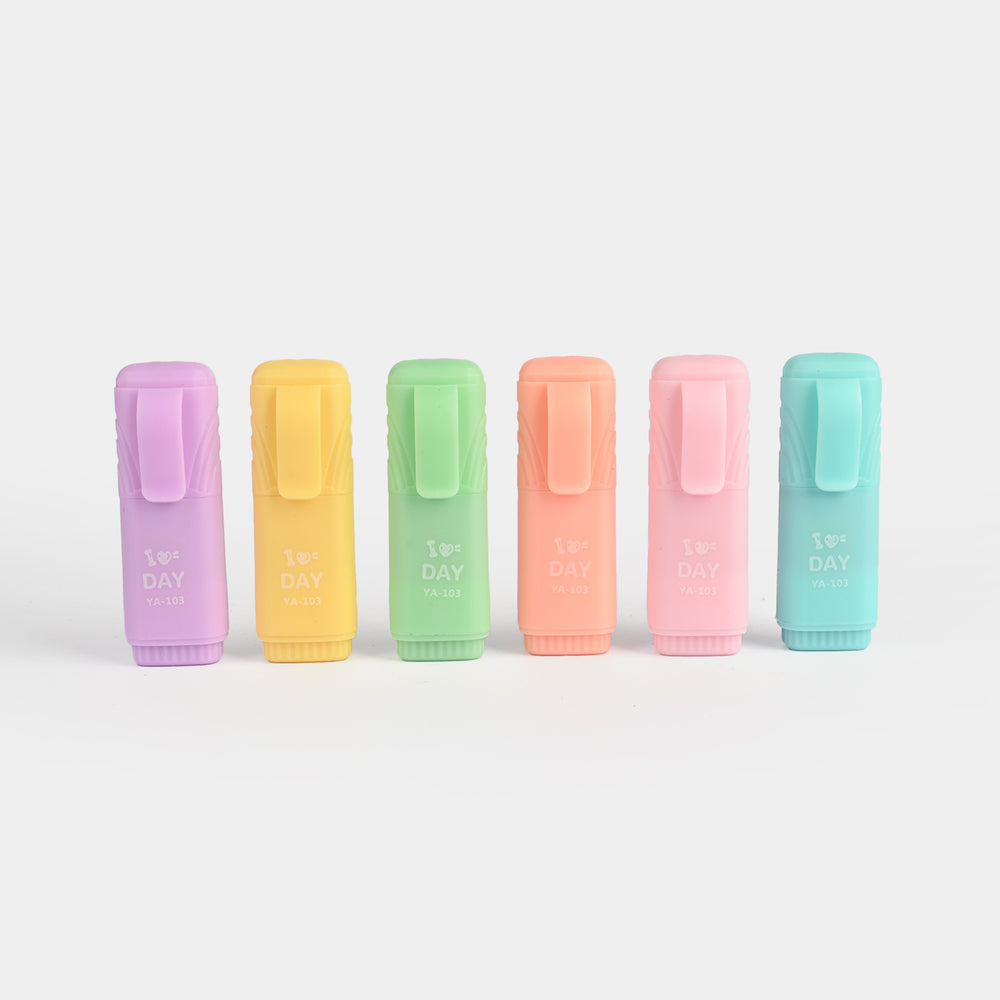 Fancy Highlighter 6 Pc's