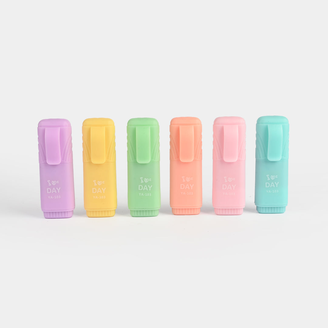 Fancy Highlighter 6 Pc's