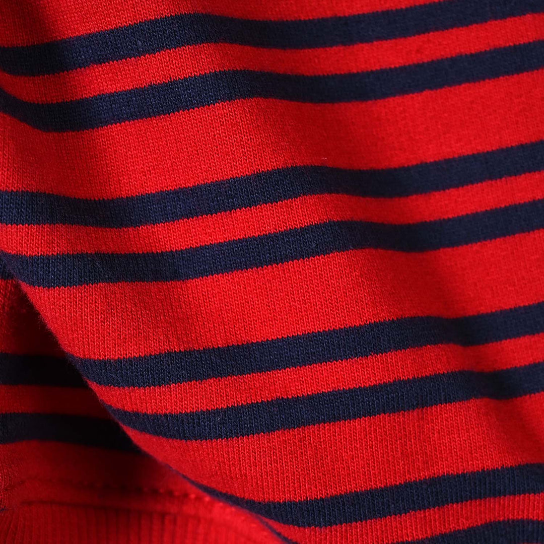 Infant Boys Cotton Terry Sweat Shirt Bestie-Red