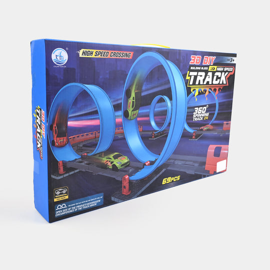 Racing Track with Cars – Ready, Set, Race!