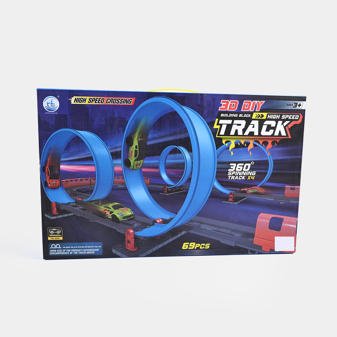 Racing Track with Cars – Ready, Set, Race!