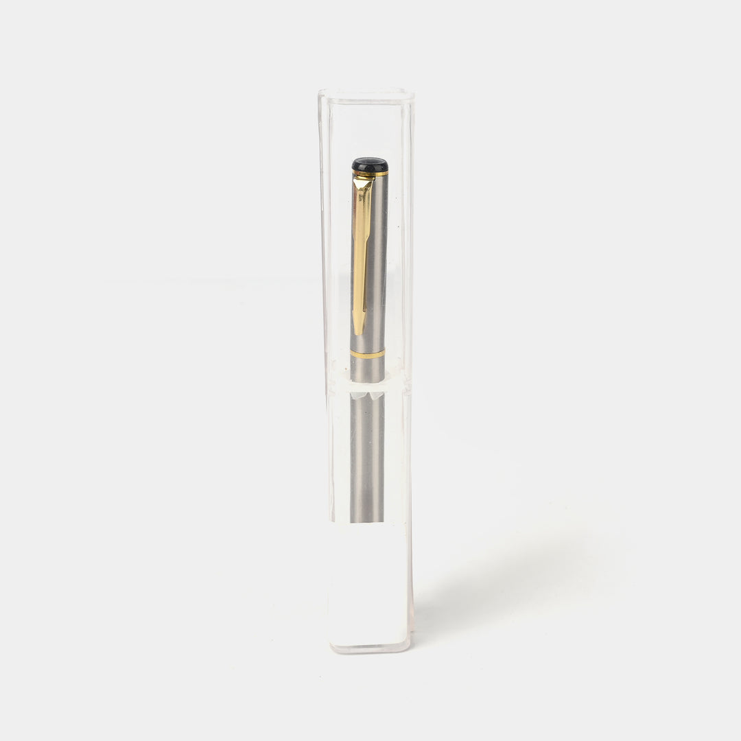 Fancy Fountain Ink Pen with Plastic Case