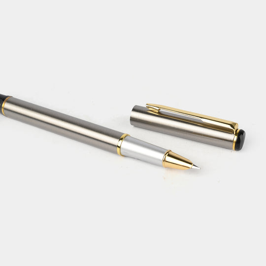 Fancy Fountain Ink Pen with Plastic Case