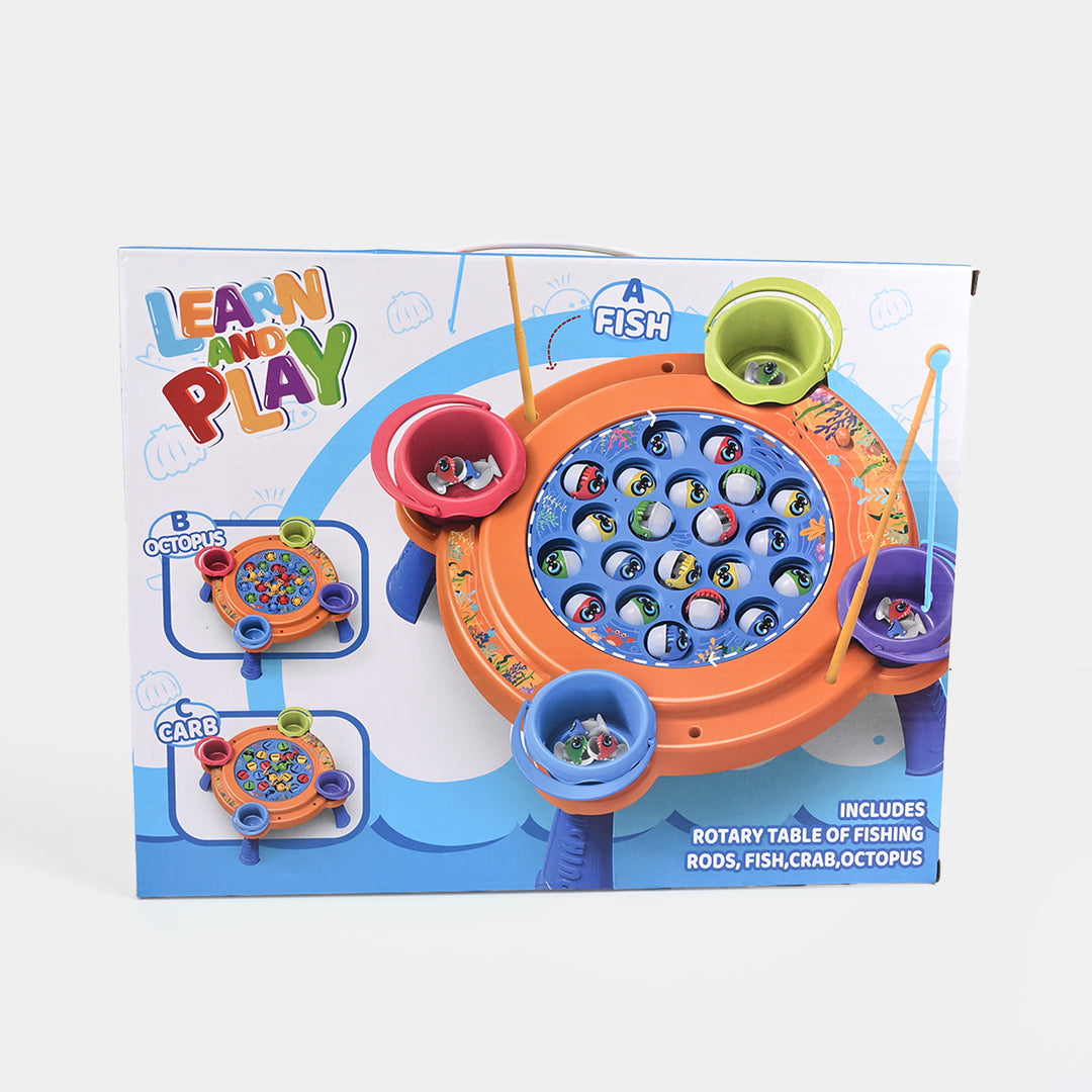 Electric Fishing Table With Music