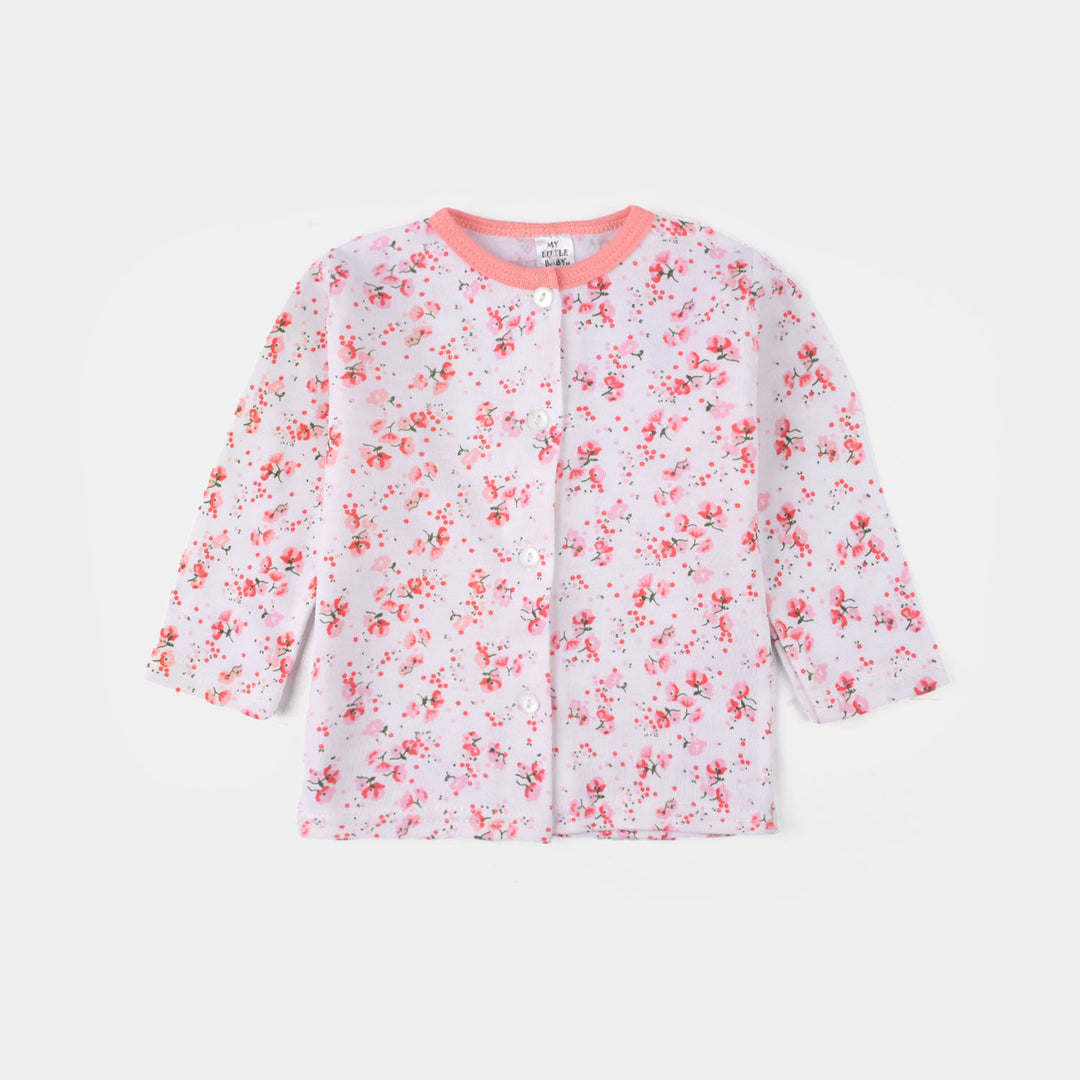 Infant Girls Cotton Jersey Night Suit