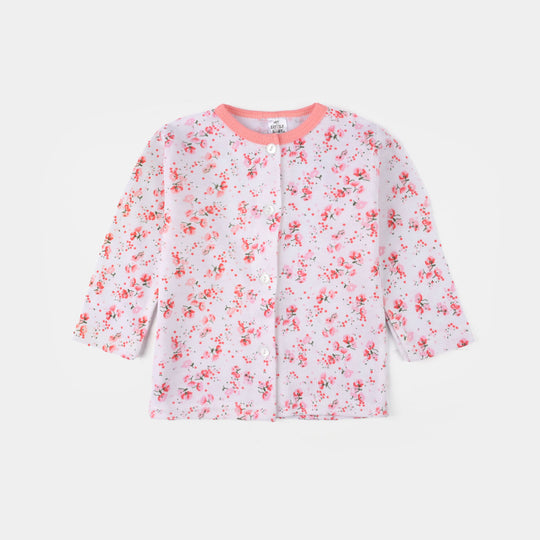 Infant Girls Cotton Jersey Night Suit