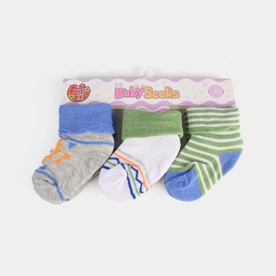 Baby Socks Pack Of 3 | 6-12M