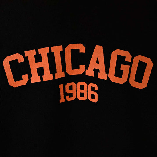 Boys Fleece 2 Piece Suit Chicago-BLACK