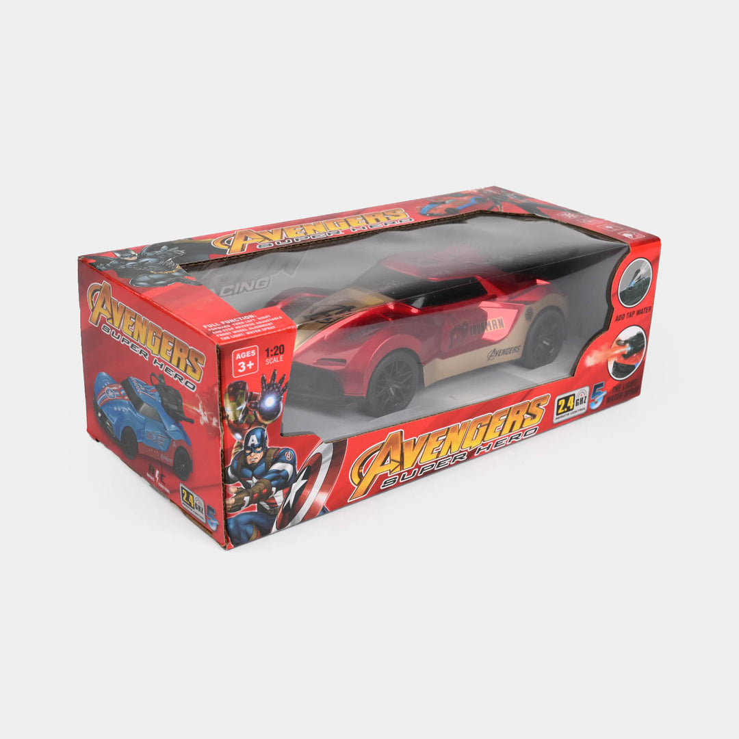 Kids RC Super Hero Style Sports Car