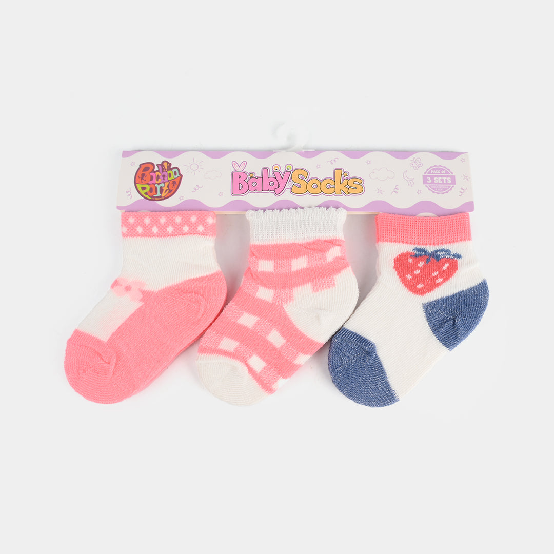 Baby Socks Pack Of 3 | 6-12M