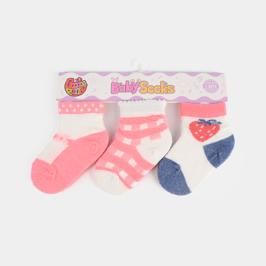 Baby Socks Pack Of 3 | 6-12M