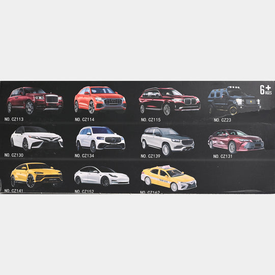 Pullback Alloy Simulation Die-Cast Model Car