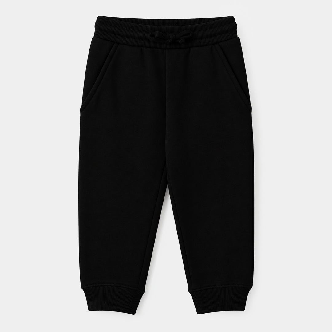 Boys Fleece 2 Piece Suit Chicago-BLACK