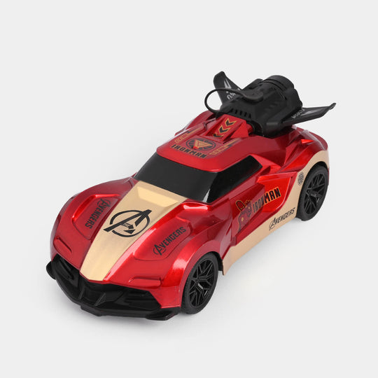 Kids RC Super Hero Style Sports Car