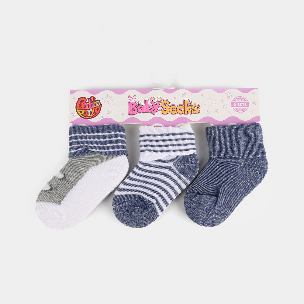 Baby Socks Pack Of 3 | 6-12M