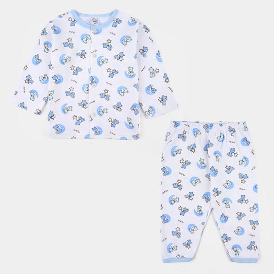 Infant Boys Cotton Jersey Night Suit